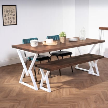 Rustic-Dining-Table-with-Hourglass-Legs-12