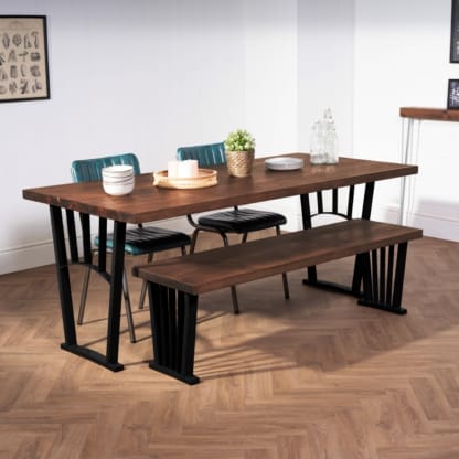 Rustic-Dining-Table-with-Spoked-Leg-13