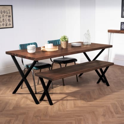 Rustic-Dining-Table-with-X-Legs-13