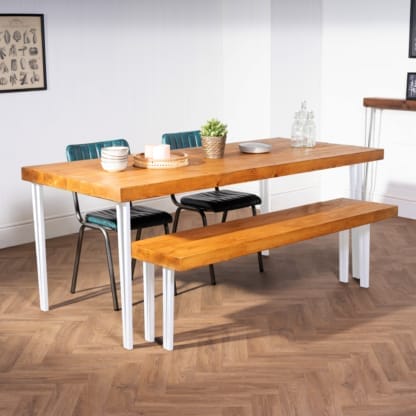 Chunky-Rustic-Dining-Table-with-Straight-Box-Hairpin-Legs-14
