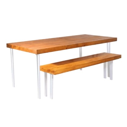 Chunky-Rustic-Dining-Table-with-Straight-Box-Hairpin-Legs-10