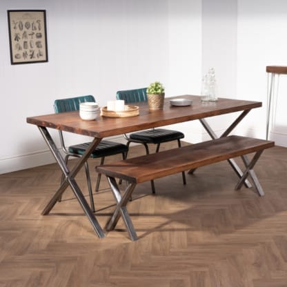 Rustic-Dining-Table-with-X-Legs-22