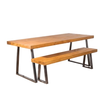Chunky-Rustic-Dining-Table-with-Trapezium-Legs-21