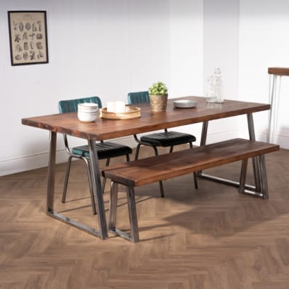 Rustic-Dining-Table-with-Trapezium-Legs-22