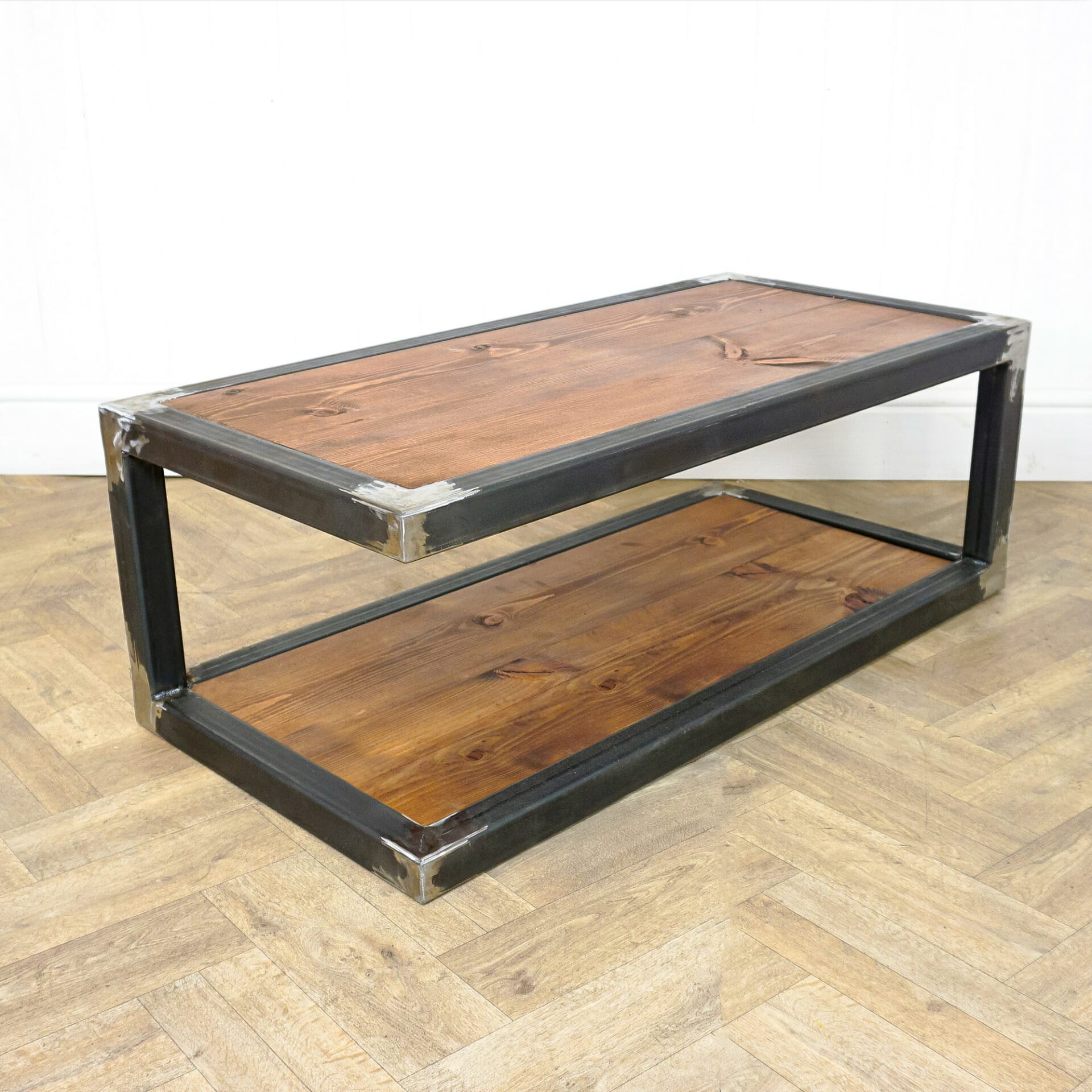 Industrial metal deals coffee table legs