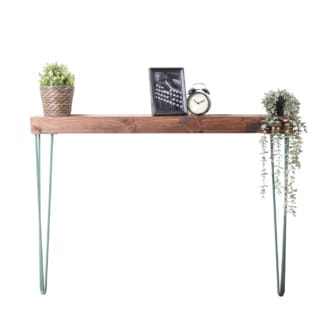 Reclaimed-Timber-Chunky-Console-Table-with-Pastel-Green-Hairpin-Legs-16
