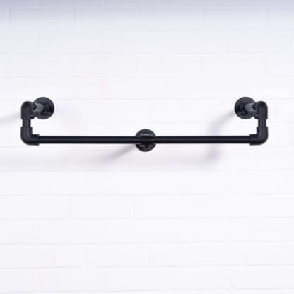 Wall-Mounted-Drop-Down-Clothes-Rail-Industrial-Powder-Coated-Pipe-Style-5