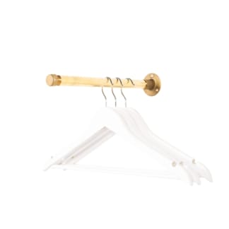 Straight-Clothing-Rail-Wall-Mounted-Clothing-Rod-Solid-Brass-Pipe-Style-2