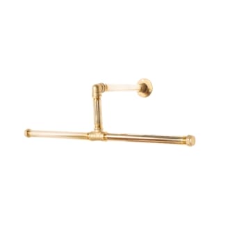 Tee-Shape-Double-Clothing-Rail-Solid-Brass-Pipe-Style-2
