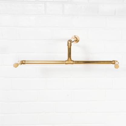 Wall-Mounted-Scorpion-Clothing-Rail-Solid-Brass-Pipe-Style-4