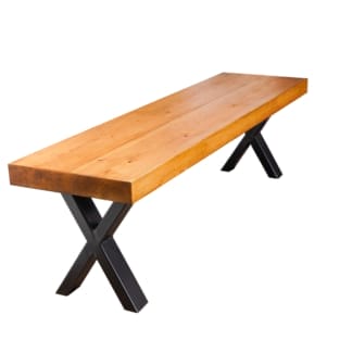 Chunky-Rustic-Bench-with-Chunky-X-Legs-1
