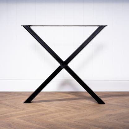 Chunky-X-Industrial-Steel-Table-Legs-Pair