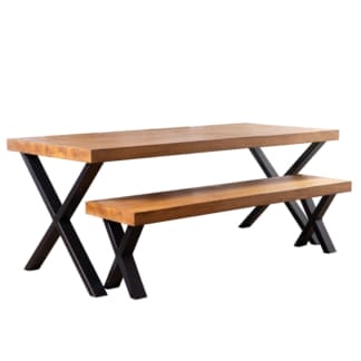 Chunky-Rustic-Dining-Table-with-Chunky-X-Legs