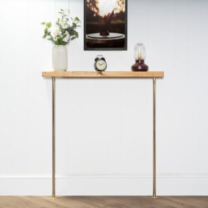 Radiator-Table-with-Brass-Pipe-Legs