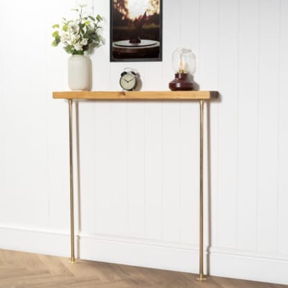 Radiator-Table-with-Brass-Pipe-Legs-2
