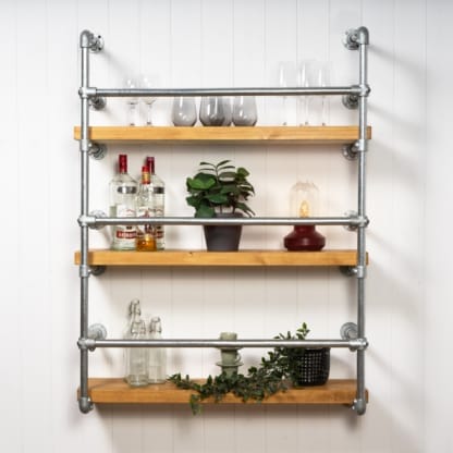 Wall-Mounted-Drinks-Cabinet-Industrial-Silver-Pipe-Style-4