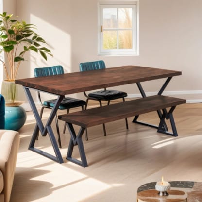 Rustic-Dining-Table-with-Hourglass-Legs-61
