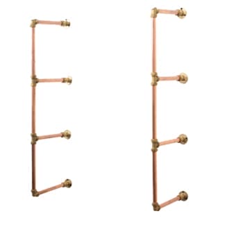 Tiered-Shelving-Unit-Without-Shelves-Copper-Pipe-and-Brass-Style-2