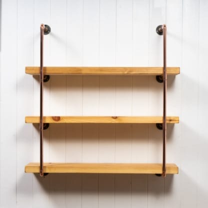 Wall-Mounted-Shelving-Unit-With-Reclaimed-Wooden-Shelves-Copper-Pipe-Style-6