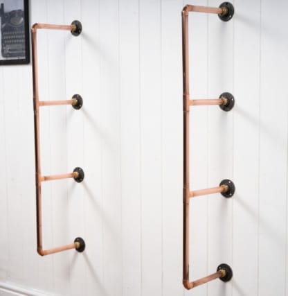 Tiered-Shelving-Unit-Without-Shelves-Copper-Pipe-Style-4