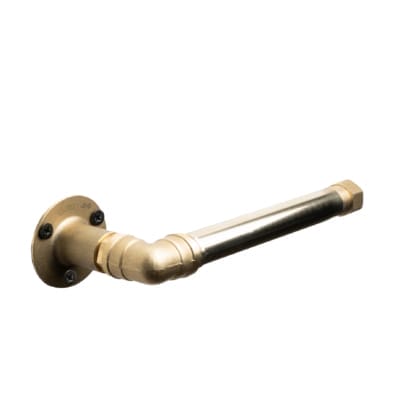 Pair-of-Curtain-Tie-Backs--Solid-Brass-Pipe-Style
