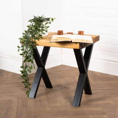 Side-Table-with-X-Legs-3