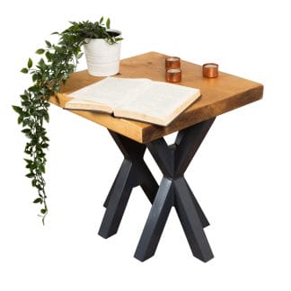 Side-Table-with-XX-Legs-1