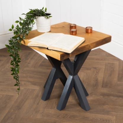 Side-Table-with-XX-Legs-3