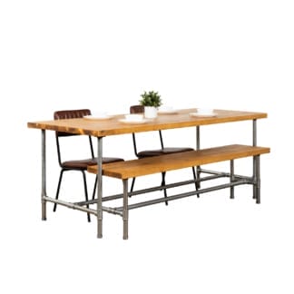 Rustic-Dining-Table-with-Pipe-Legs-Industrial-Silver-Pipe-and-Reclaimed-Timber-Style