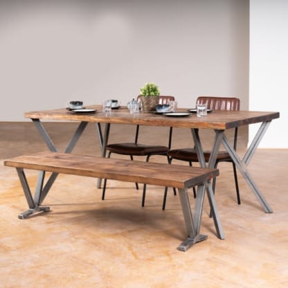 Rustic-Dining-Table-with-Y-Frame-Legs-7