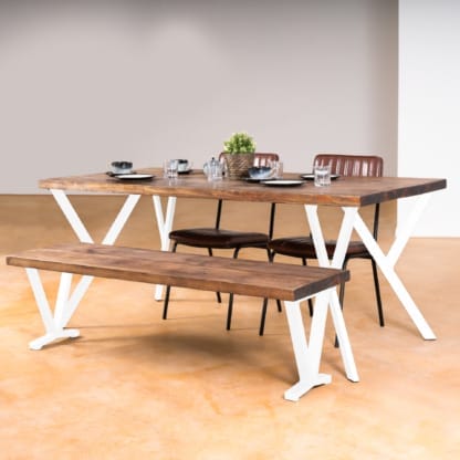 Rustic-Dining-Table-with-Y-Frame-Legs-3