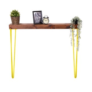 Chunky-Reclaimed-Timber-Console-Table-with-Yellow-Hairpin Legs-3