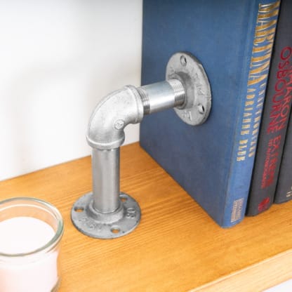 Book-Ends-Industrial-Silver-Pipe-Style