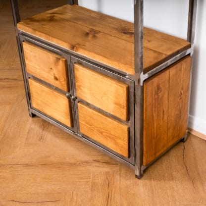 Rustic-Industrial-Style-Flat-top-Cabinet-2-Shelf-4