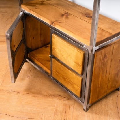 Rustic-Industrial-Style-Flat-top-Cabinet-2-Shelf-5