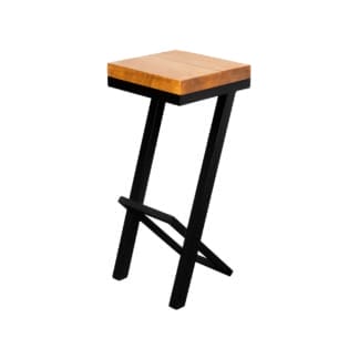 Reclaimed-Timber-and-Industrial-Box-Steel-Backless-Bar-Stool