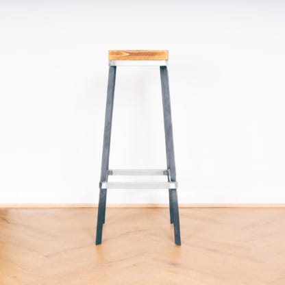 Reclaimed-Timber-and-Industrial-Steel-Backless-Bar-Stool-5
