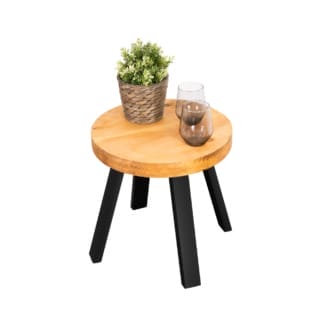 Round-Side-Table-with-Box-Steel-Legs-3