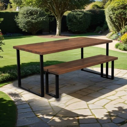 Rustic-Garden-Table-Square-Leg