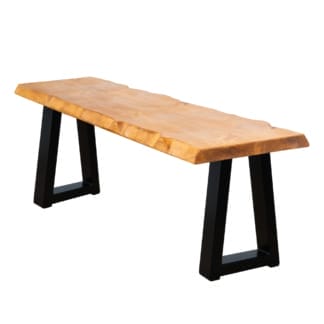Rustic-Live-Edge-Bench-with-Chunky-Trapezium-Legs