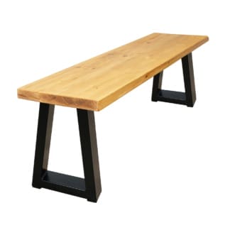 Rustic-Bench-with-Chunky-Trapezium-Legs